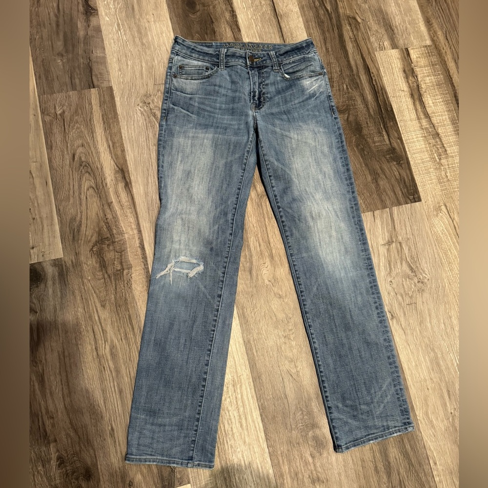 American Eagle Extreme Flex straight fit jeans!